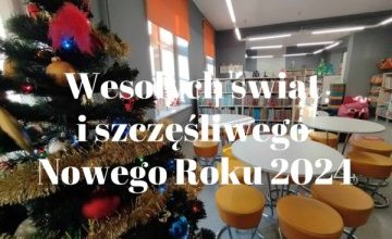 Wesołych Świąt i szczęśliwego Nowego Roku 2024!