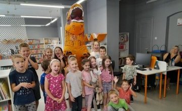 Prehistoryczny świat na zajęciach z Lisim Zakątkiem