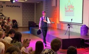 Magiczny pokaz Oleksandra Duba w bibliotece!