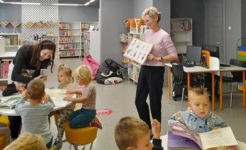 Grupa "Cytrynowa" w Bibliotece "Pod Sową"