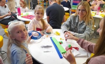 Pająki na spotkaniu Klubu Książkowych Jeżyków