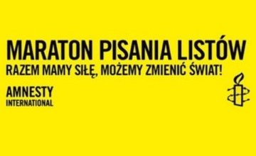Dołącz do Maratonu Pisania Listów z Amnesty International!