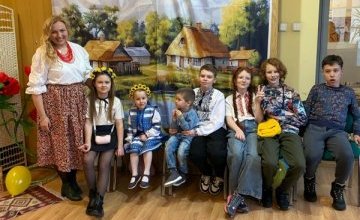 "Ukraińska chata - serce rodziny"