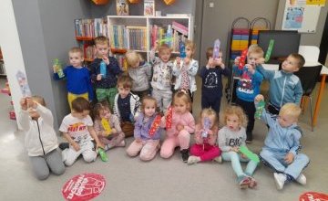 Lekcja biblioteczna dla przedszkolaków!