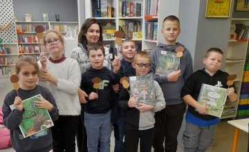 Uczniowie Ośrodka Szkolno-Wychowawczego na lekcji bibliotecznej!