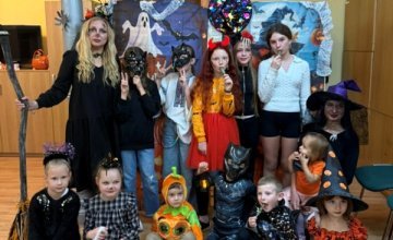 Halloweenowe klimaty na zajęciach z Panią Iryną!