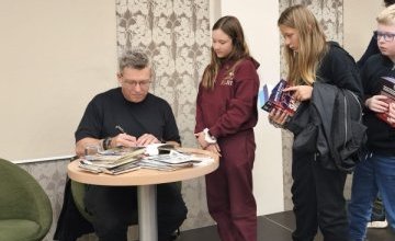Rafał Kosik gościł w naszej bibliotece!