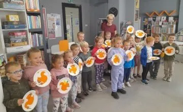 Jesienne zajęcia biblioteczne dla Przedszkola nr 6