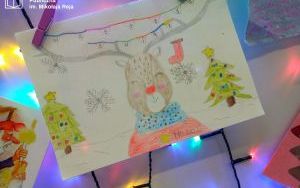 Kartki świąteczne nadesłane z Islandii do Oleśnicy w ramach projektu "Listy do Mikołaja Reja"