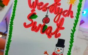 Kartki świąteczne nadesłane z Islandii do Oleśnicy w ramach projektu "Listy do Mikołaja Reja"