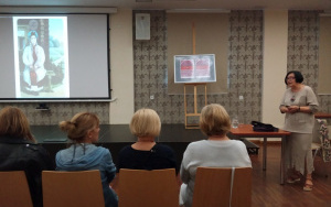 Fotorelacja ze spotkania z Marią Tyws pod hasłem "Co warto wiedzieć o kulturze ukraińskiej"