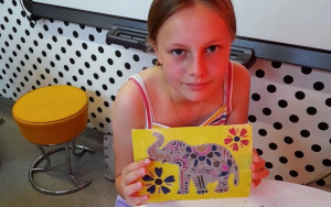 Fotorelacja z zajęć wakacyjnych w Bibliotece dla Dzieci i Młodzieży "Pod Sową"