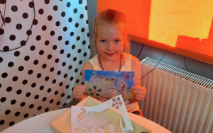 Fotorelacja z zajęć wakacyjnych w Bibliotece dla Dzieci i Młodzieży "Pod Sową"