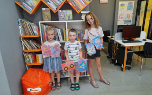 Fotorelacja z zajęć wakacyjnych w Bibliotece dla Dzieci i Młodzieży "Pod Sową"