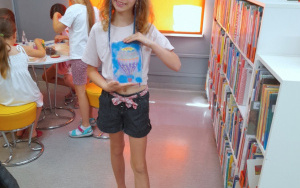 Fotorelacja z zajęć wakacyjnych w Bibliotece dla Dzieci i Młodzieży "Pod Sową"