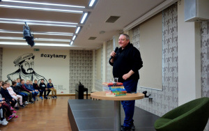 Fotorelacja ze spotkania autorskiego z Marcinem Pałaszem
