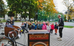 Akcje z wykorzystaniem roweru bibliotecznego BOOKWORM