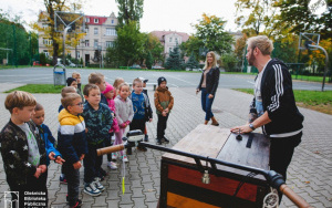 Akcje z wykorzystaniem roweru bibliotecznego BOOKWORM