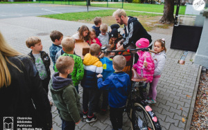Akcje z wykorzystaniem roweru bibliotecznego BOOKWORM