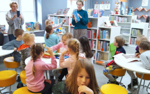 Fotorelacja z lekcji bibliotecznych w Bibliotece "Pod Sową"