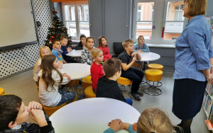 Fotorelacja z lekcji bibliotecznych w Bibliotece "Pod Sową"