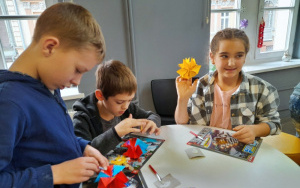 Fotorelacja z lekcji bibliotecznych w Bibliotece "Pod Sową"