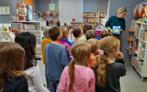 Fotorelacja z lekcji bibliotecznych w Bibliotece "Pod Sową"