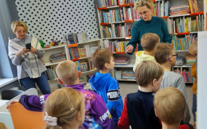 Fotorelacja z lekcji bibliotecznych w Bibliotece "Pod Sową"