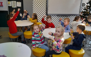 Fotorelacja z wizyty grupy "Zajączki" w Bibliotece "Pod Sową"