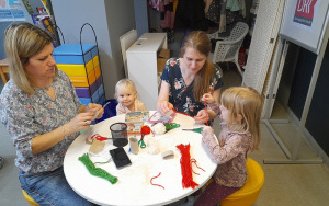 Uczestnicy zajęć w ramach Klubu Książkowych Jeżyków