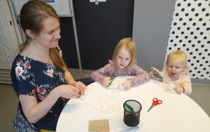 Uczestnicy zajęć w ramach Klubu Książkowych Jeżyków