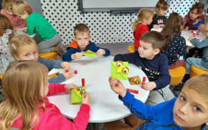 Fotorelacja z wizyty grupy "Krasnale" w Bibliotece "Pod Sową" 