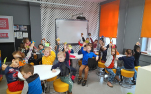 Fotorelacja z wizyty grupy "Krasnale" w Bibliotece "Pod Sową" 