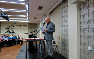 Spotkanie autorskie słuchaczy UTW z Janem Węglowskim