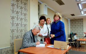 Spotkanie autorskie słuchaczy UTW z Janem Węglowskim