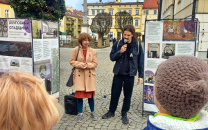 Fotorelacja z wystawy i warsztatów "Okupowane dziedzictwo: kamienne hafty południa Ukrainy"