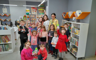 Fotorelacja z warsztatów wielkanocnych z Ciocią Kicią