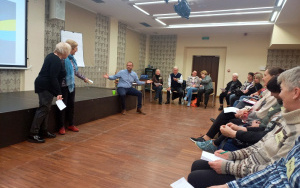 Fotorelacja ze spotkania wolontariuszy i uczestników projektu "Polska dla początkujących i zaawansowanych - podaj dalej"