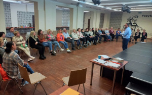 Fotorelacja ze spotkania wolontariuszy i uczestników projektu "Polska dla początkujących i zaawansowanych - podaj dalej"