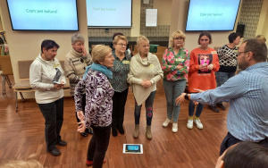 Fotorelacja ze spotkania wolontariuszy i uczestników projektu "Polska dla początkujących i zaawansowanych - podaj dalej"