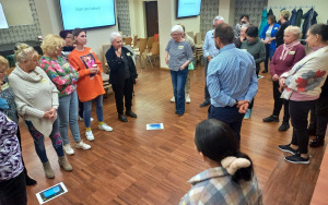 Fotorelacja ze spotkania wolontariuszy i uczestników projektu "Polska dla początkujących i zaawansowanych - podaj dalej"