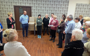 Fotorelacja ze spotkania wolontariuszy i uczestników projektu "Polska dla początkujących i zaawansowanych - podaj dalej"