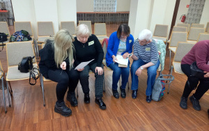 Fotorelacja ze spotkania wolontariuszy i uczestników projektu "Polska dla początkujących i zaawansowanych - podaj dalej"