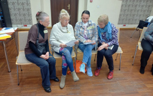 Fotorelacja ze spotkania wolontariuszy i uczestników projektu "Polska dla początkujących i zaawansowanych - podaj dalej"