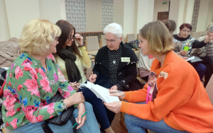 Fotorelacja ze spotkania wolontariuszy i uczestników projektu "Polska dla początkujących i zaawansowanych - podaj dalej"