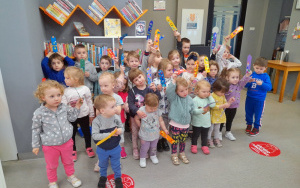 Fotorelacja z wizyty przedszkolaków w Bibliotece "Pod Sową"