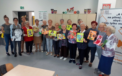 Fotorelacja z zajęć z seniorami z Domu Dziennego Senior+