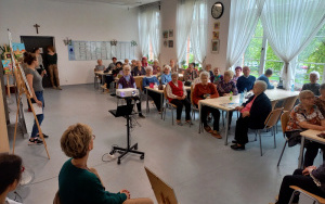 Fotorelacja z zajęć z seniorami z Domu Dziennego Senior+