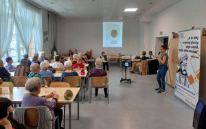 Fotorelacja z zajęć z seniorami z Domu Dziennego Senior+