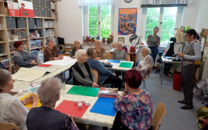 Fotorelacja z zajęć z seniorami z Domu Dziennego Senior+
